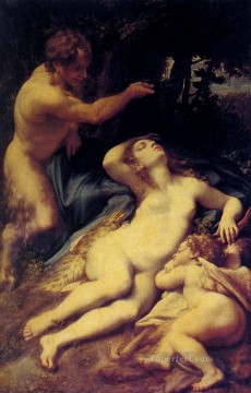アンティオペ・ルネッサンスのマニエリスム アントニオ・ダ・コレッジョ Oil Paintings